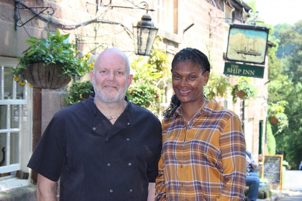 James and Christine Hartley moved into The Ship Inn in April. They're are looking forward to a packed summer. (Image - Alexander Greensmith / Macclesfield Nub News) 