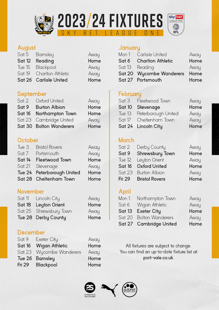 2023/24 Sky Bet Championship fixtures