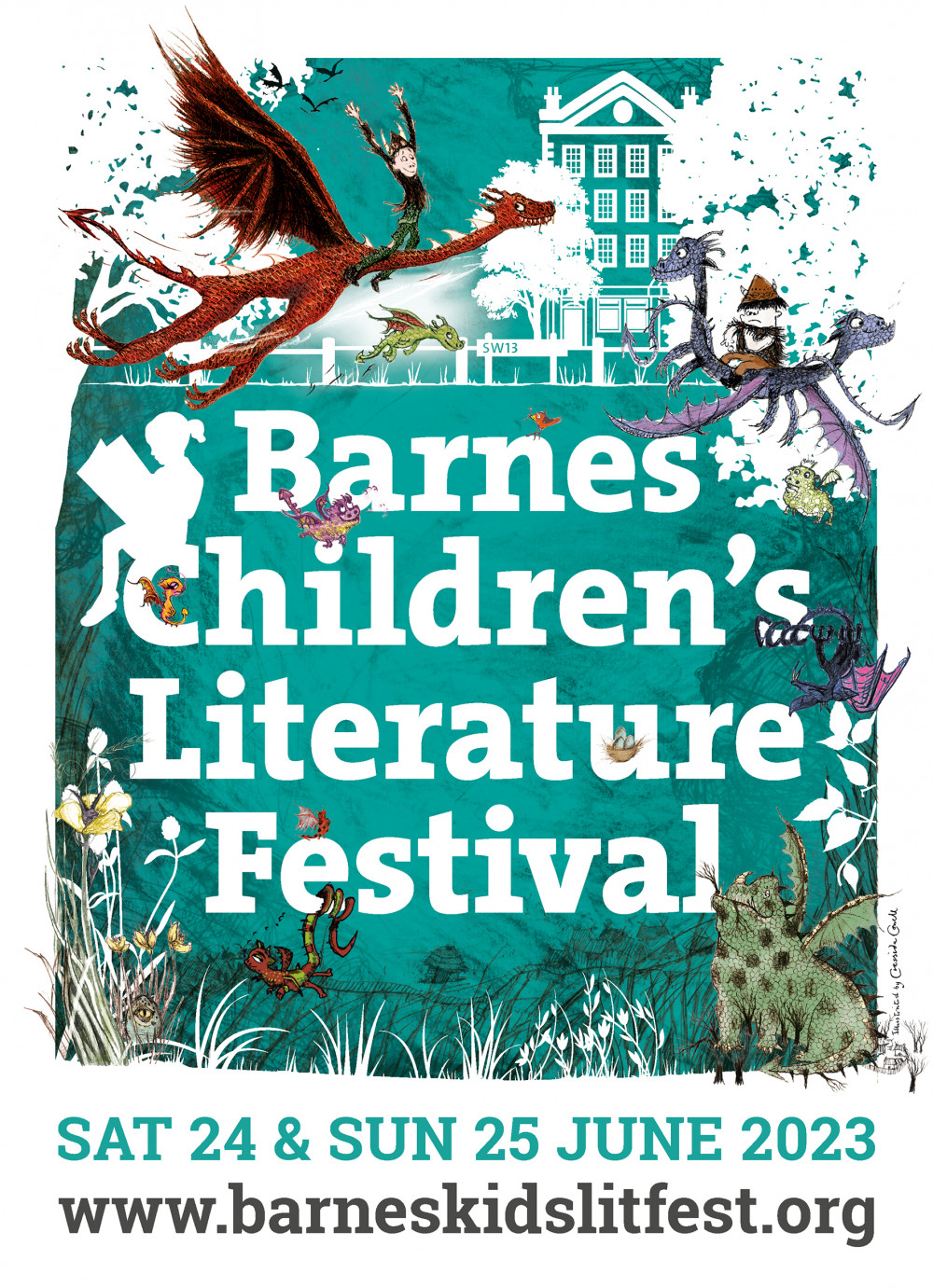 Knights and Dames of the realm, stars of the screen and best-selling authors will attract thousands to the Barnes Children’s Literary Festival this weekend.