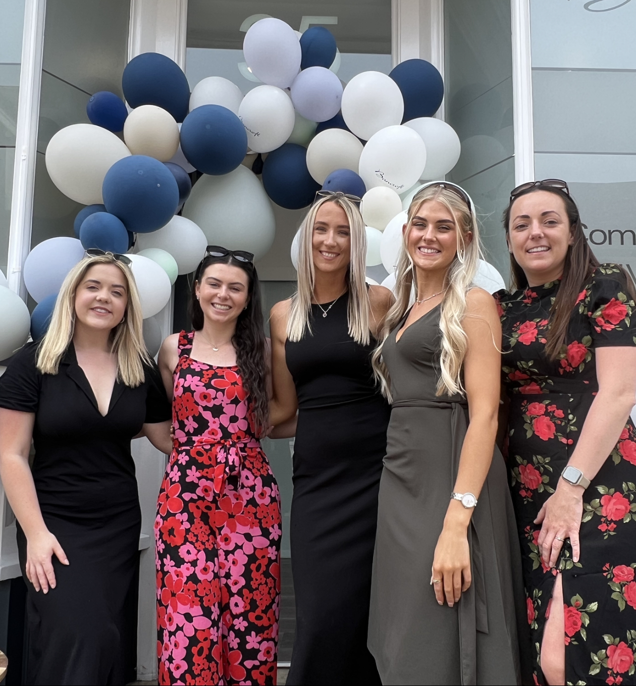 Bancroft's Hygiene Suite brilliant team: Shelia, Juliette, Sophie, Lauren, Erin and Kim