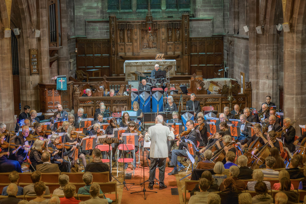 The group's orchestra at a previous concert. (Photo: Alsager & District U3A)