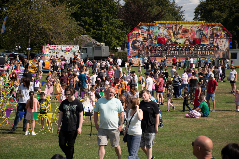 Ashfield District Council’s summer extravaganza event, Ashfield Day, on Sutton Lawn, is back with a bang for the second year.  Photo courtesy of Ashfield District Council.