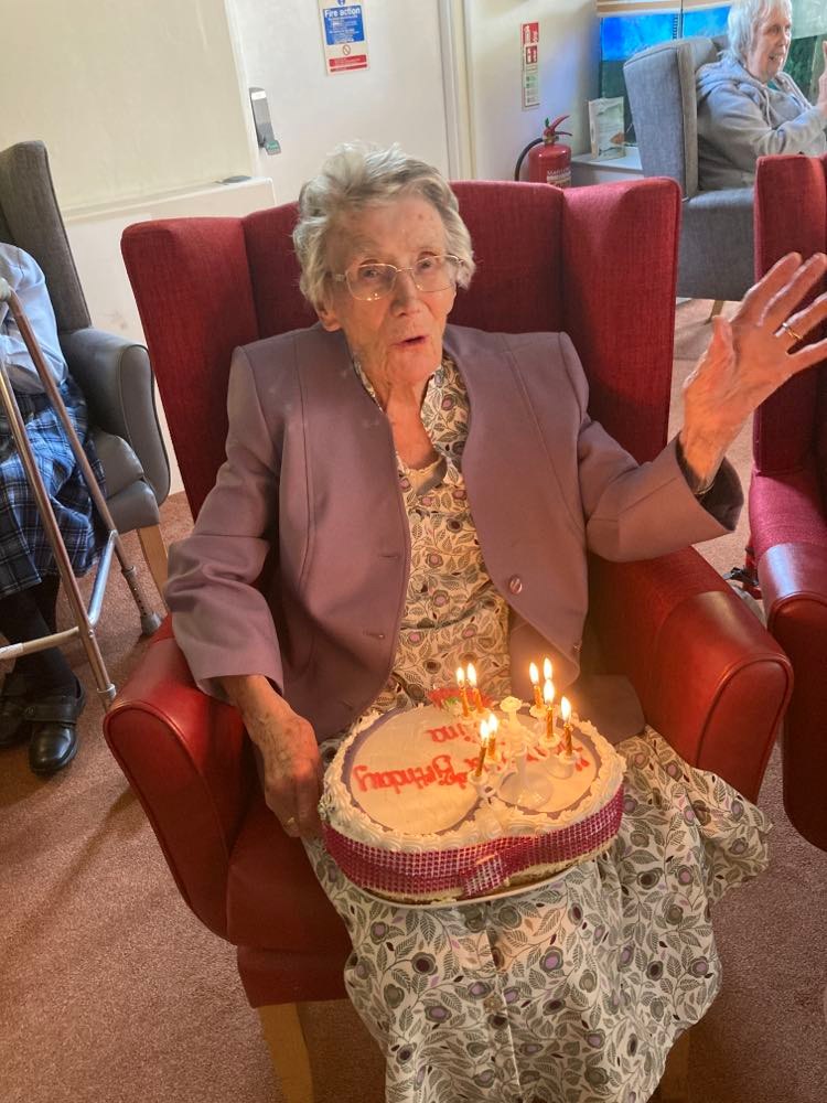 Nina Addy celebrated her 102nd birthday with two parties