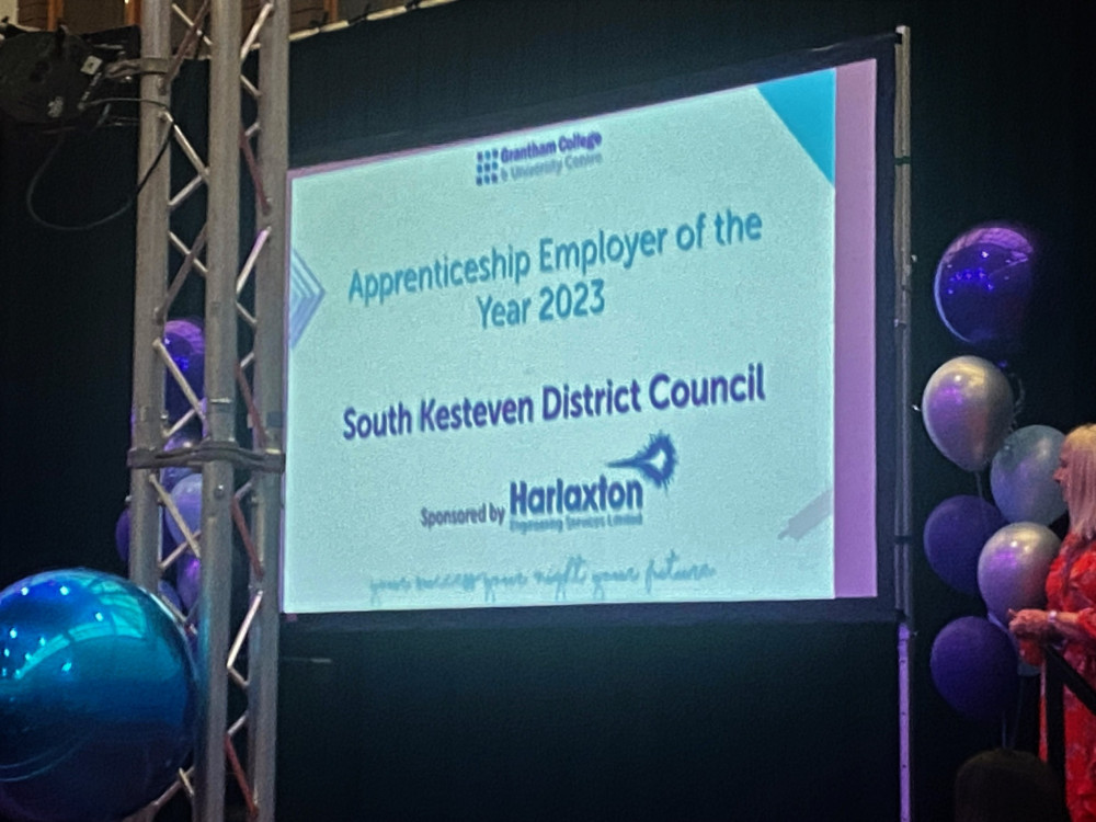 SKDC have been recognised as a top employer for apprentices in 2023. Image credit: SKDC. 