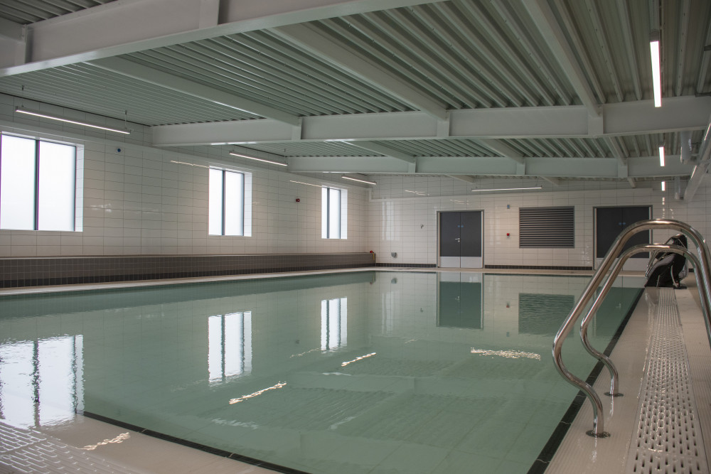 Hucknall Leisure Centre will host a pool party next month to celebrate the completion of the new £2.7million family pool at the venue. Photo courtesy of Ashfield District Council.