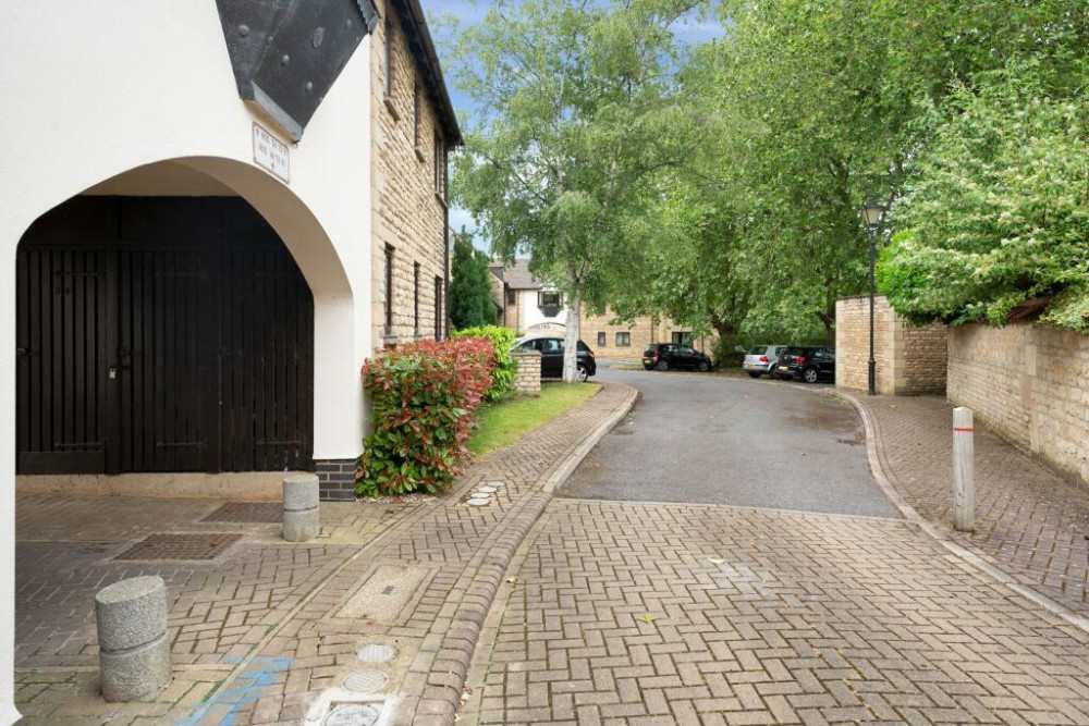 The property is located on Ironmonger Street, Stamford. Image credit: Newton Fallowell.