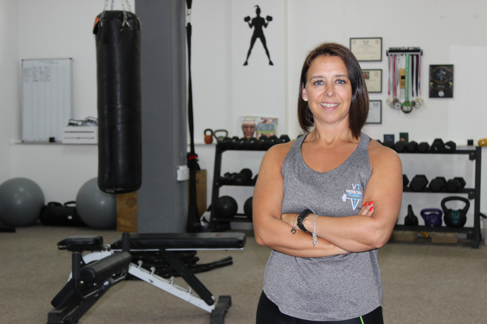 Macclesfield resident Vikki Thomas runs a weight-heavy gym for women in Macclesfield town centre, championing both women's fitness and business. (Image -  Alexander Greensmith / Macclesfield Nub News)