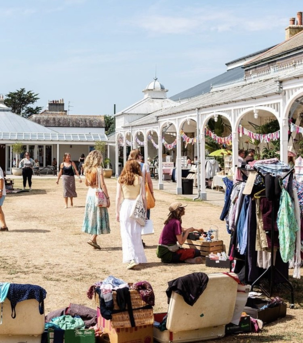 Local traders will set up around the Princess Pavilion (Image: Cornwall Creative Market) 