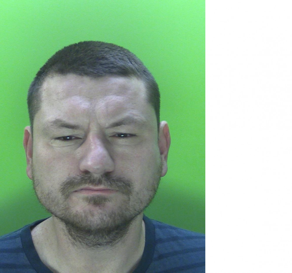 Peter Bailey has been handed a Criminal Behaviour Order banning him from entering Hucknall for five years Photo courtesy of Nottinghamshire Police.