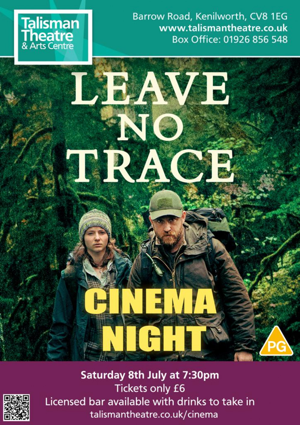 Cinema Night: Leave No Trace