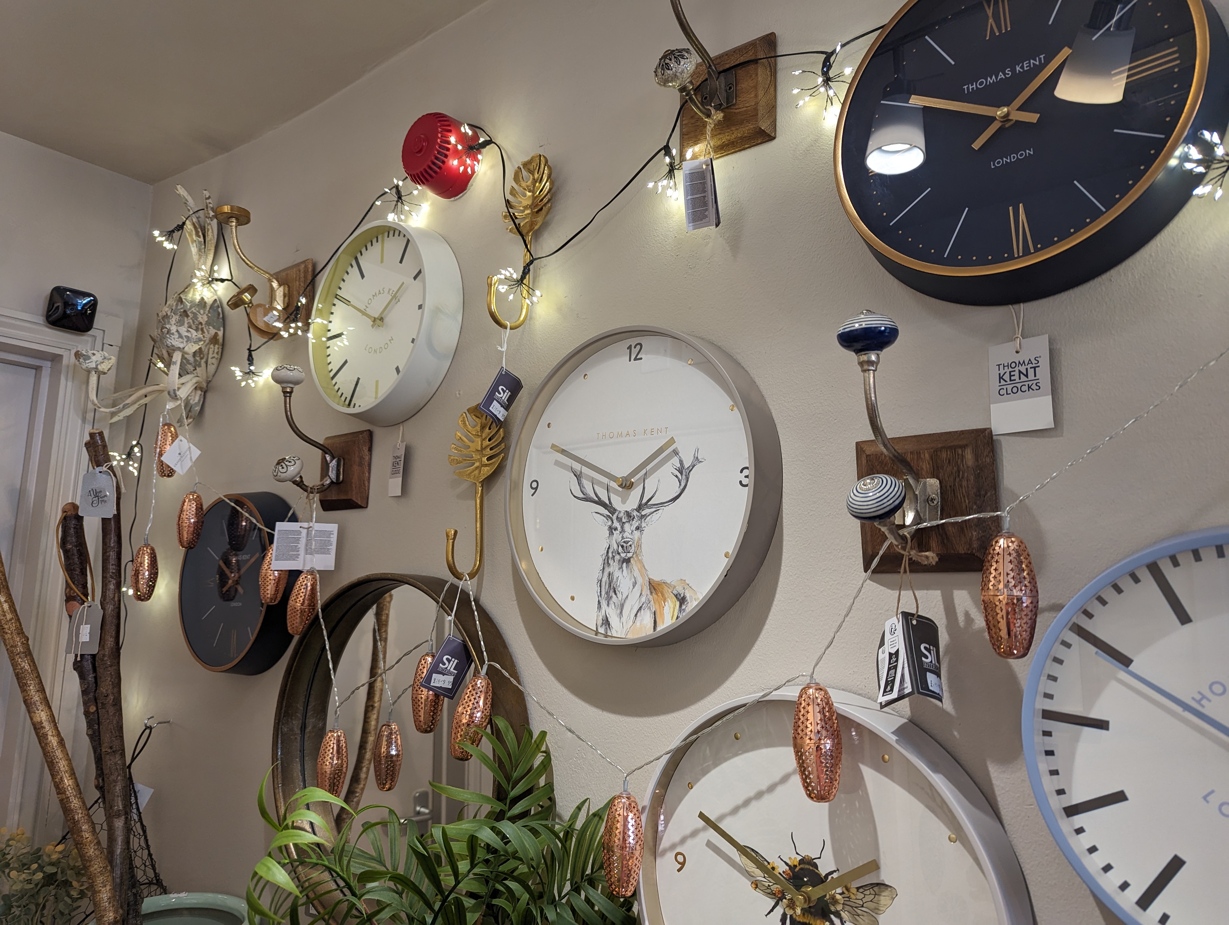 A selection of clocks available for purchase (Nub News)