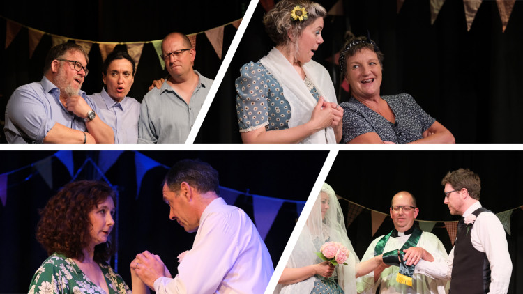 Maldon Drama Group has put an original twist on Shakespeare's Much Ado About nothing, for two shows at the Town Hall and another in the grounds of the Museum of Power. (Photos: David Weller)