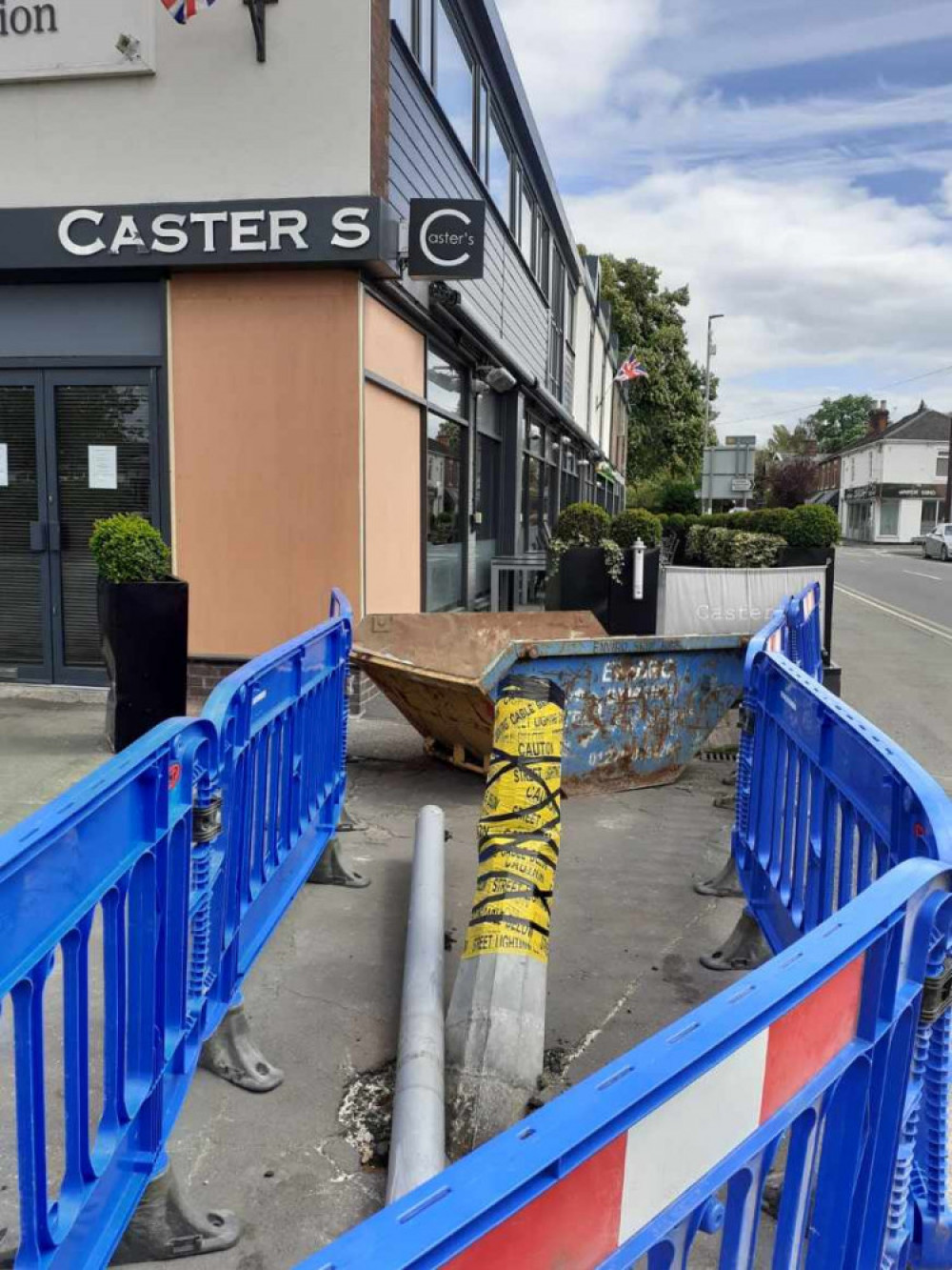 Caster's in Alsager is currently closed after an incident in early hours of Saturday morning. (Photo: Deborah Bowyer/Alsager Nub News)