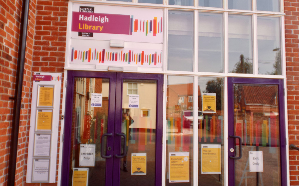 Hadleigh library future under discussion (Picture: Nub News)