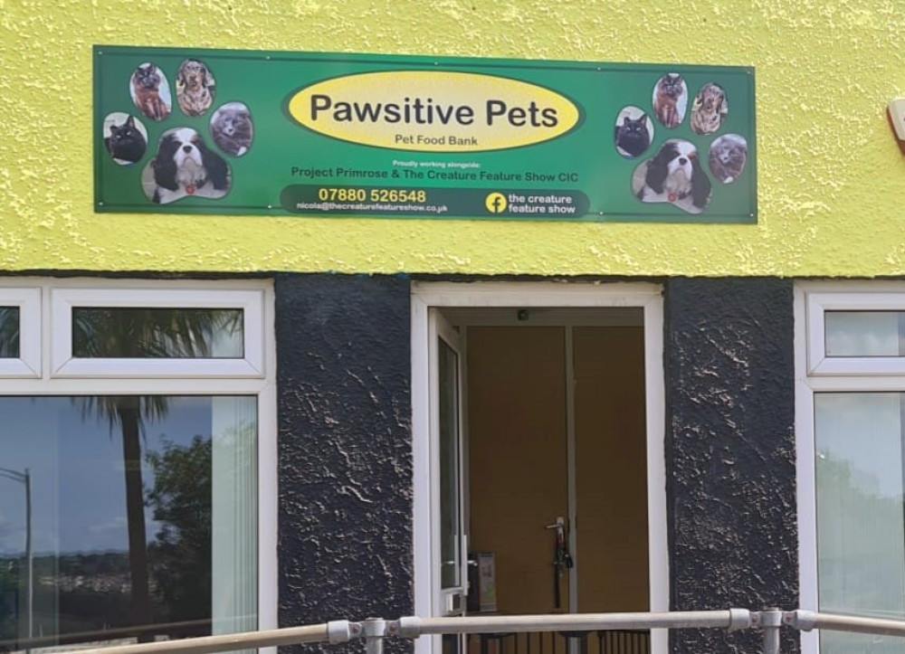 The new pet hub on Grenville Road in Falmouth. (Image: The Creature Feature Show Community Interest Company) 