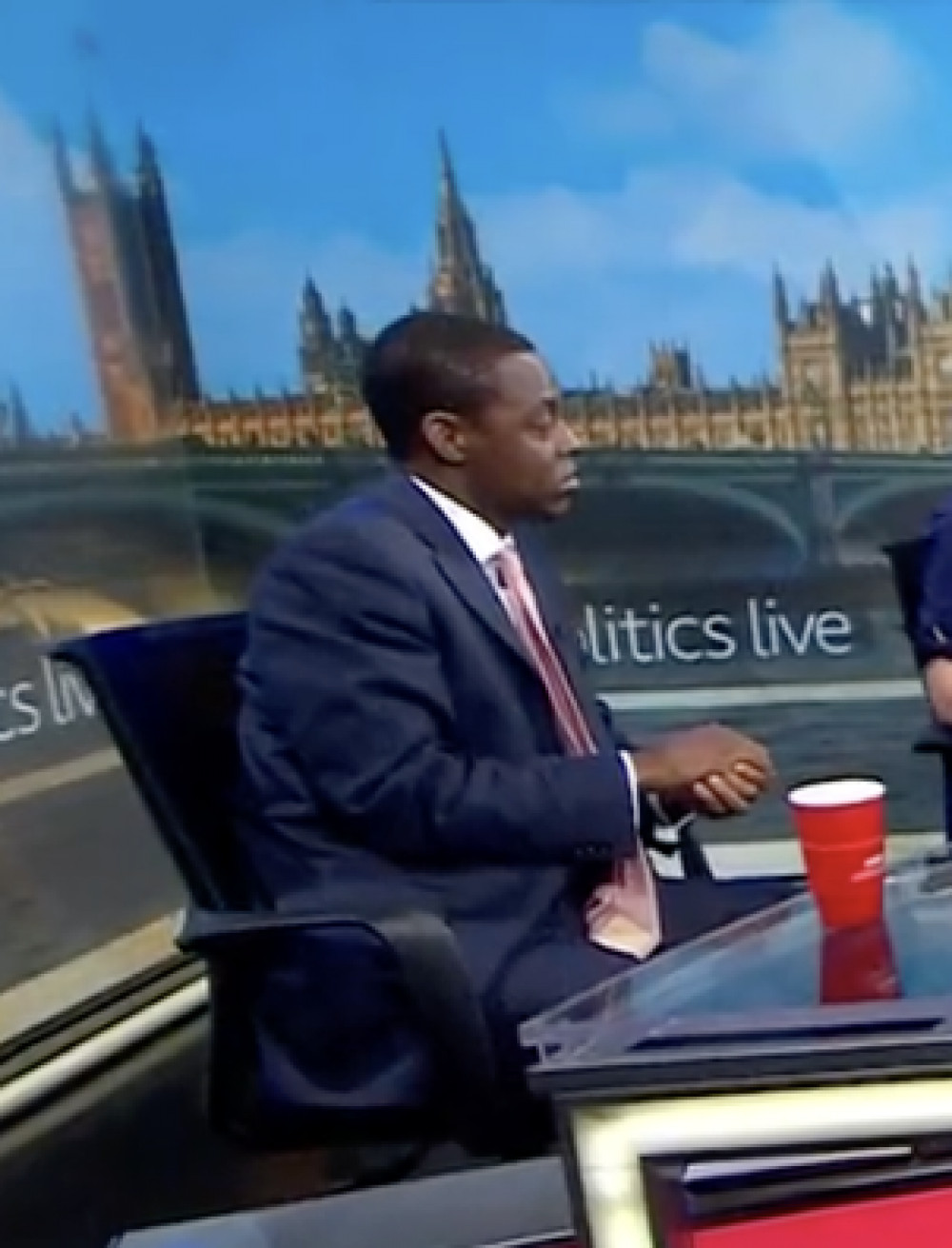 Hitchin MP on Politics Live on Monday, July 3. CREDIT: BBC Politics Live 