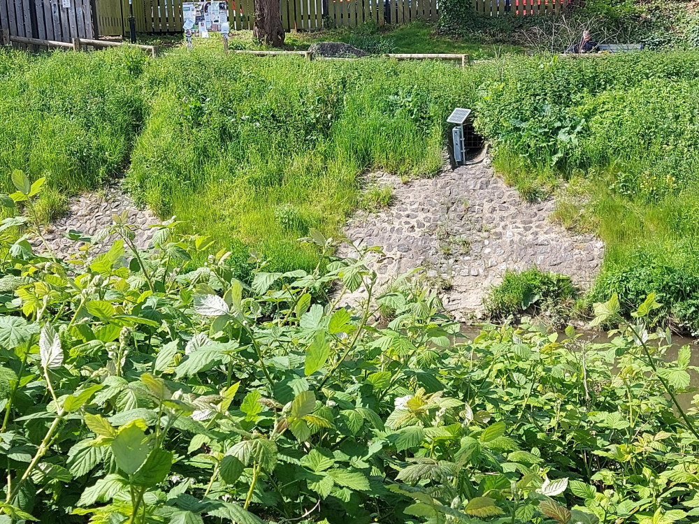 File photo : CSO on the banks of the River Frome 