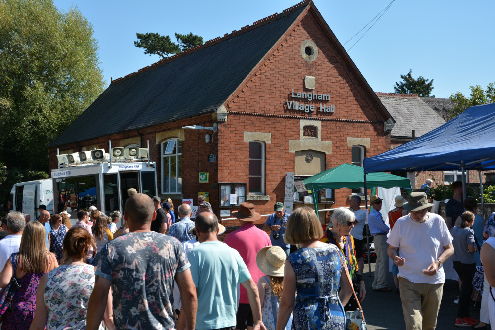 Will you be joining the fun at Langham Village Market on the August Bank Holiday Monday? Image credit: Anthony Wright.