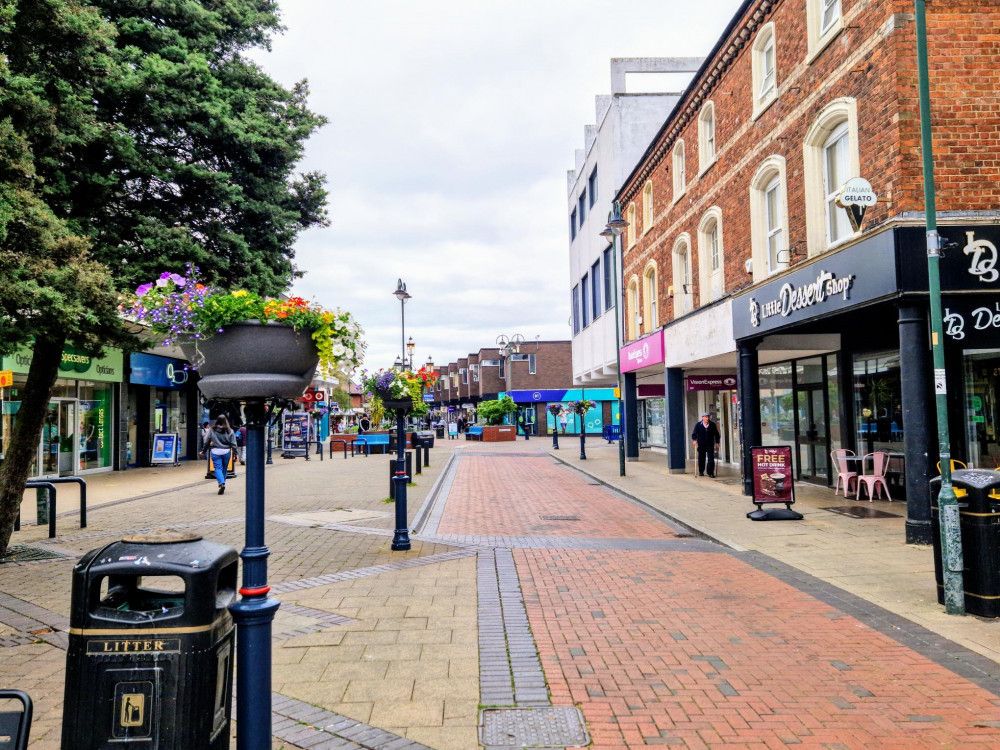 Benjamin Frank Hargreaves assaulted a police constable outside a betting shop on Market Street, Crewe, around 7pm on Sunday 2 July (Ryan Parker).