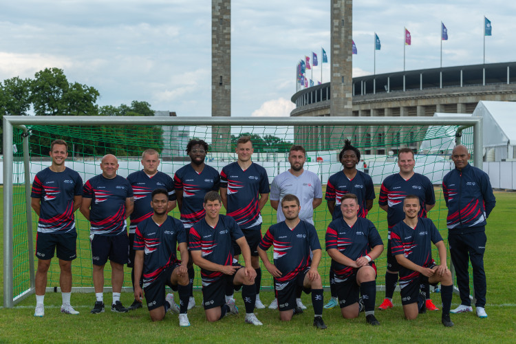 The winning squad. The winning squad.