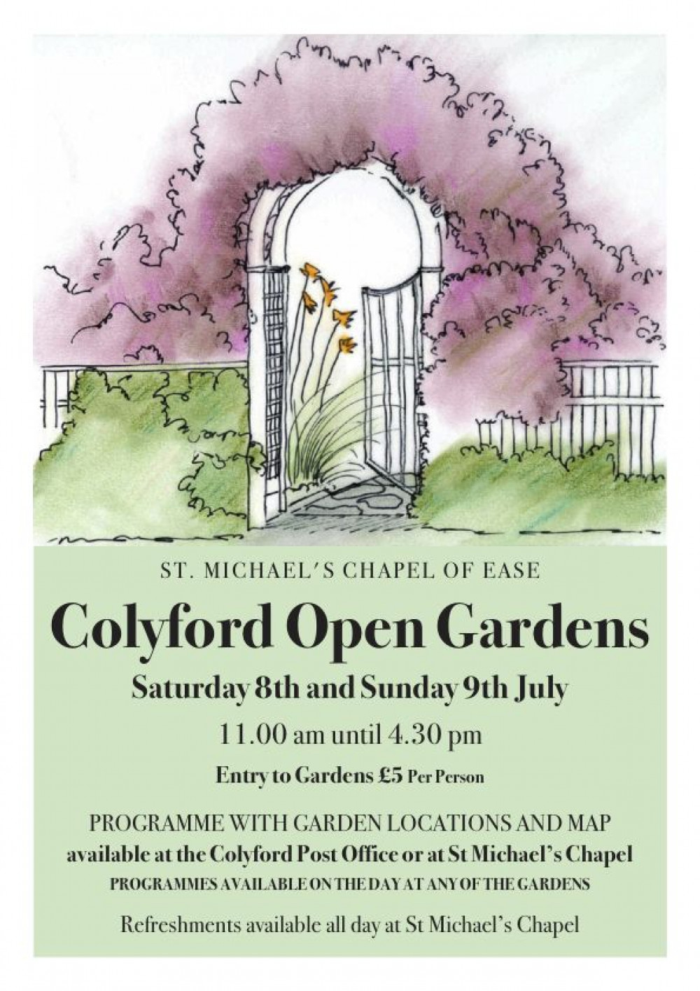 Colyford Open Garden