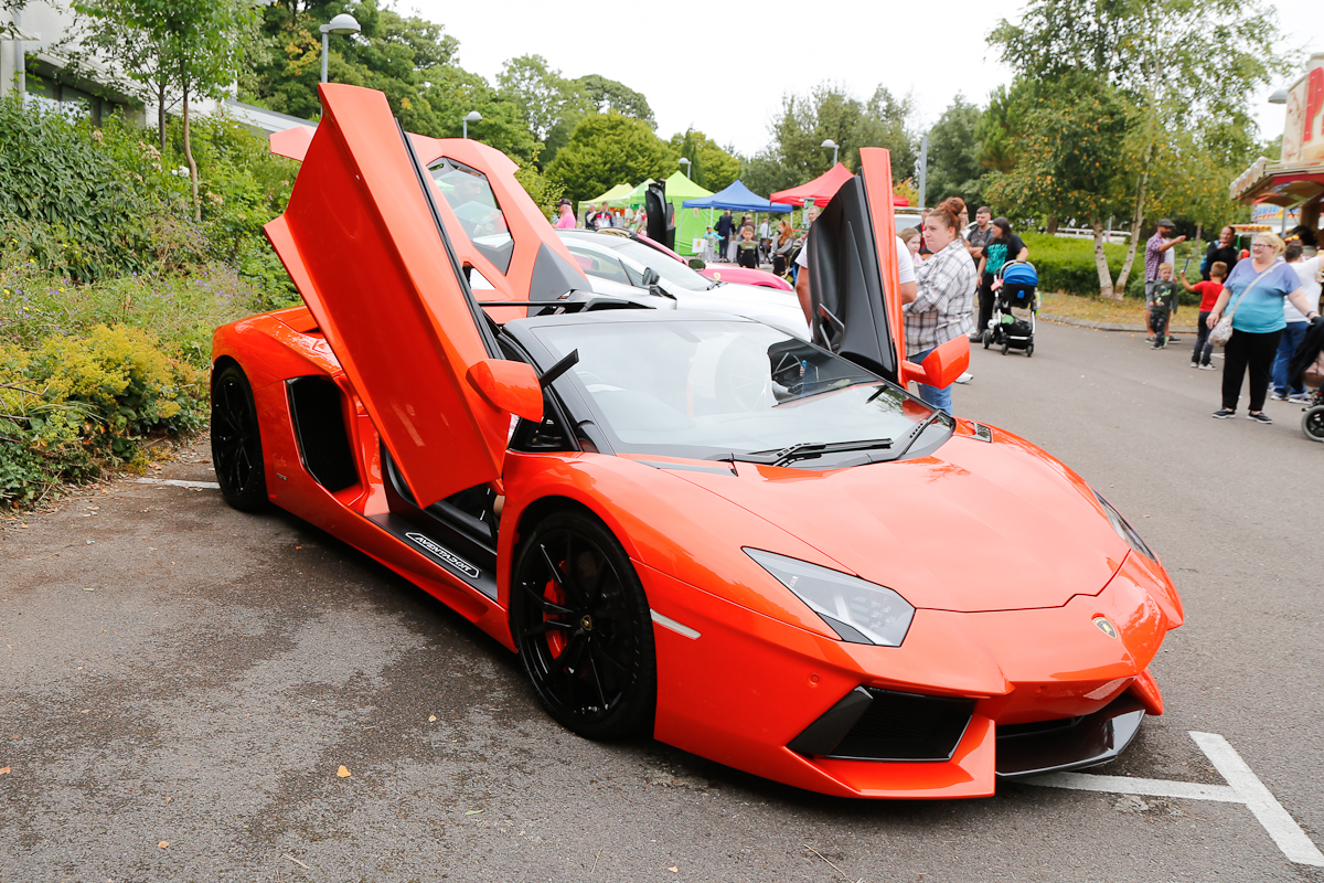 Supercars will be on show at Tŷ Hafan's Family Fun Day on Saturday July 15