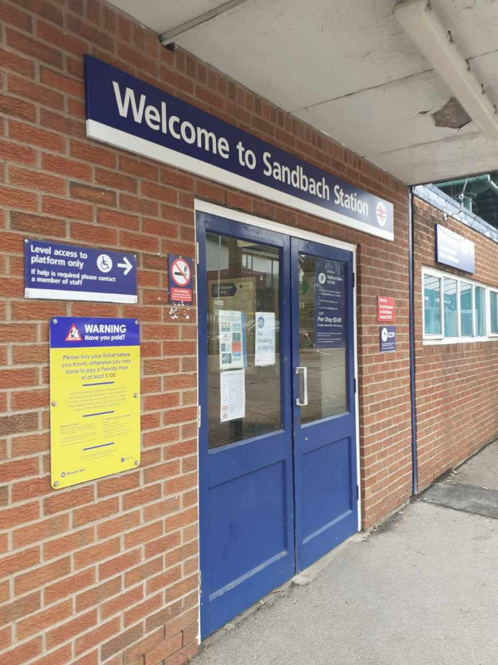 On Wednesday 5 July, the government announced proposals to close nearly every railway station ticket office across England - with Sandbach included. (Photos: Deborah Bowyer/Sandbach Nub News) 