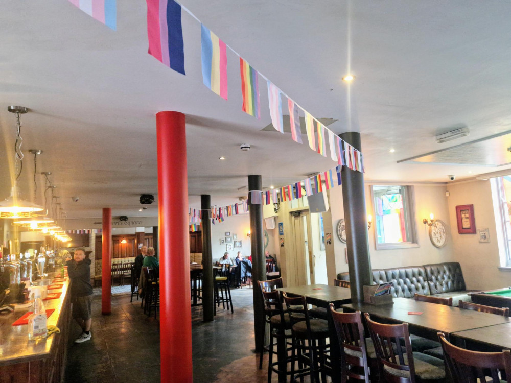 Albert's Corner, Prince Albert Street, is hosting Pride 2023 Crewe on Saturday 8 July (Ryan Parker).