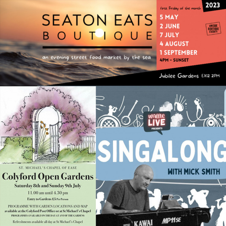 Our top pick of events taking place in the Seaton area this weekend