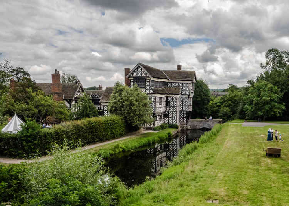 The stunning Little Moreton Hall is the backdrop for Alsager Community Theatre's production.  