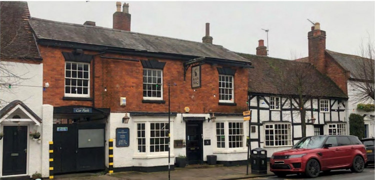 The Black Swan in Henley-in-Arden will reopen on August 8 2023 (image via planning application)