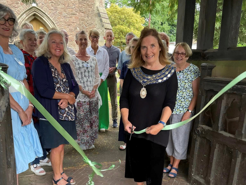 Mayor of Kenilworth Cllr Alix Dearing opened the event at St John's Church (image supplied)