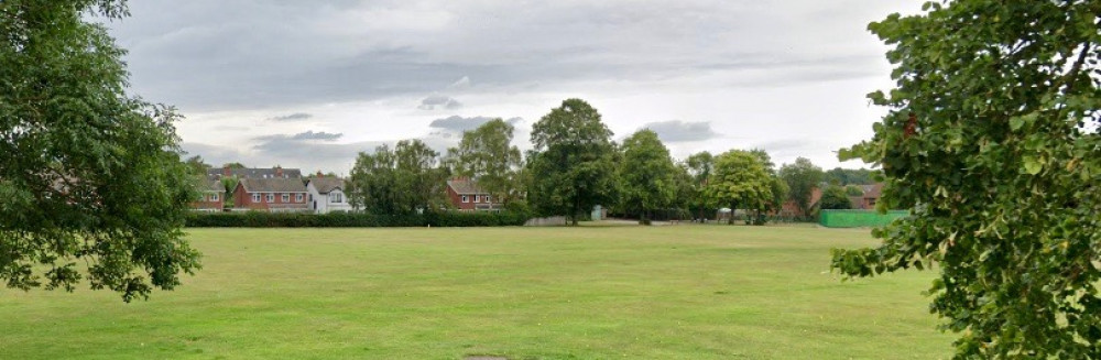 Western Park in Ashby is the planned site for the Tiny Forest. Photo: Instantstreetview.com