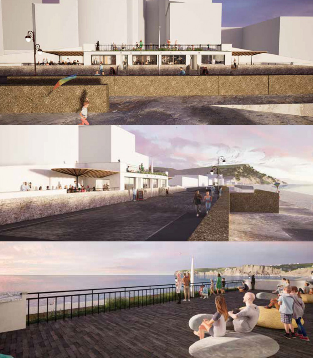 East Devon District Council has released its vision for the landmark moridunum in Seaton