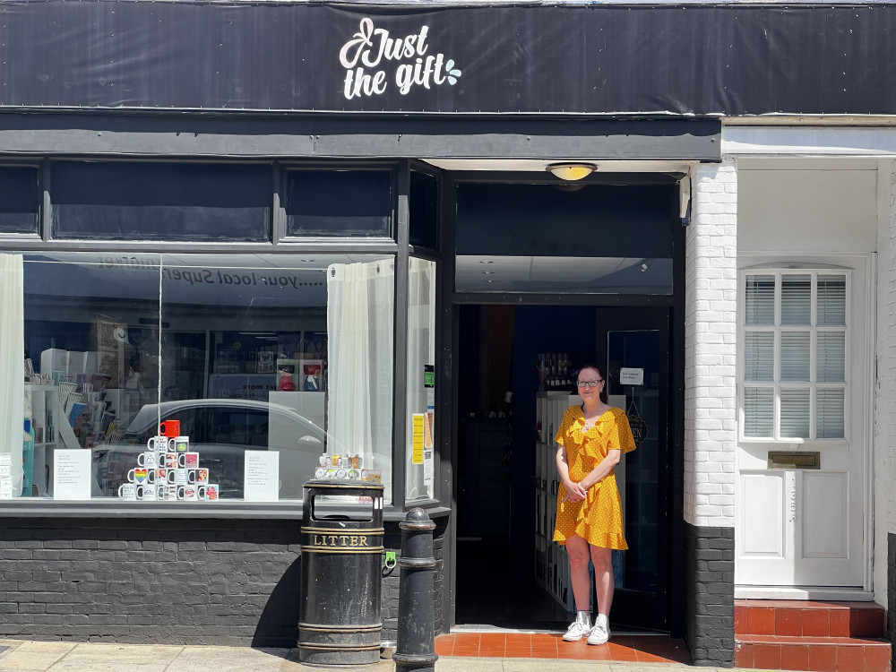 Amy Morris (pictured) has always loved shopping in Maldon, so decided to open her own shop in the High Street. (Photo: Ben Shahrabi)