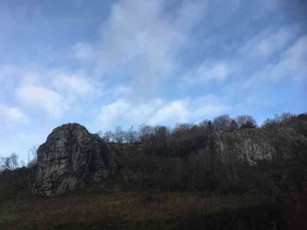 Early morning at Lion Rock in Cheddar