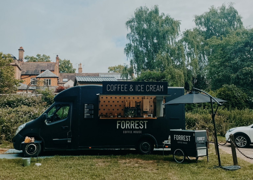 Forrest Coffee House has its van back in Abbey Fields (Image via Forrest Coffee House)