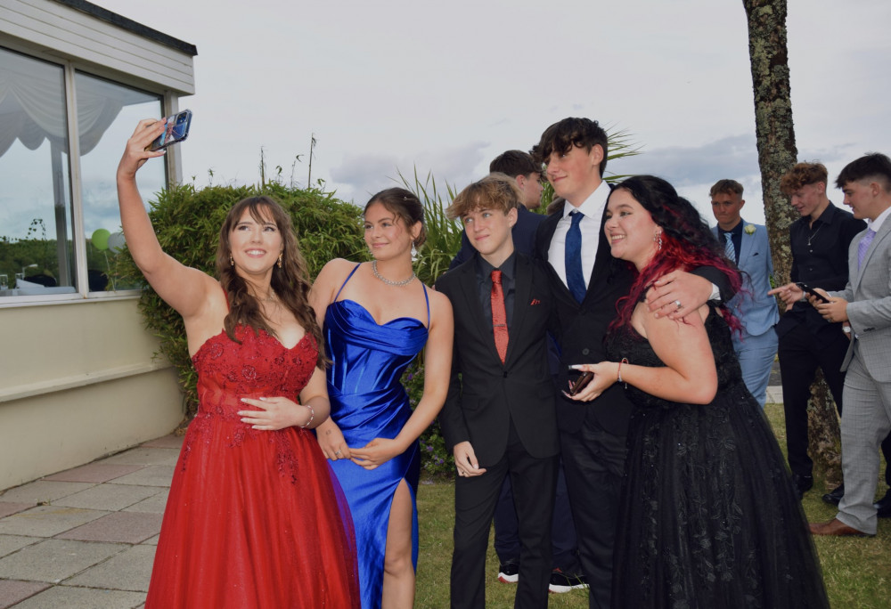 The students made some great memories at their ball. (Image: Penryn College) 