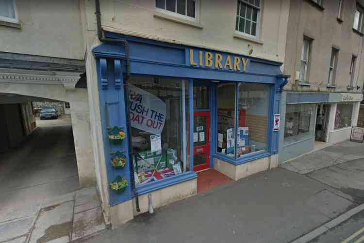 Cheddar Library - see today's events (Photo: Google Street View)