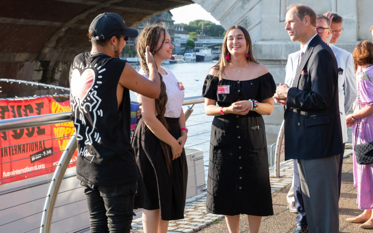 FUSEBOX has been officially opened by HRH the Duke of Edinburgh (image by Kingston Council)