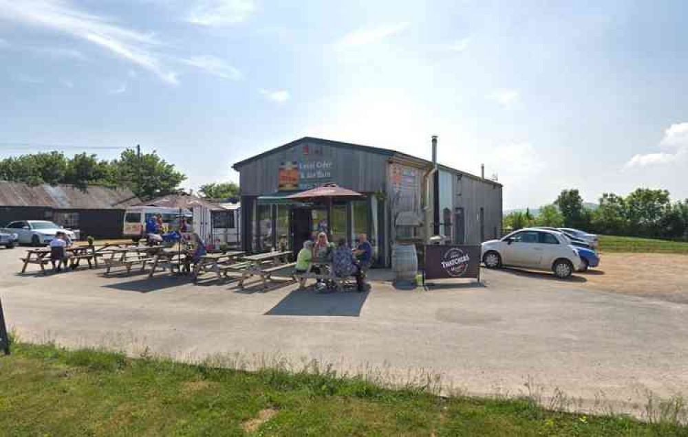 The Cider Barn at Draycott - see today's events (Photo: Google Street View)