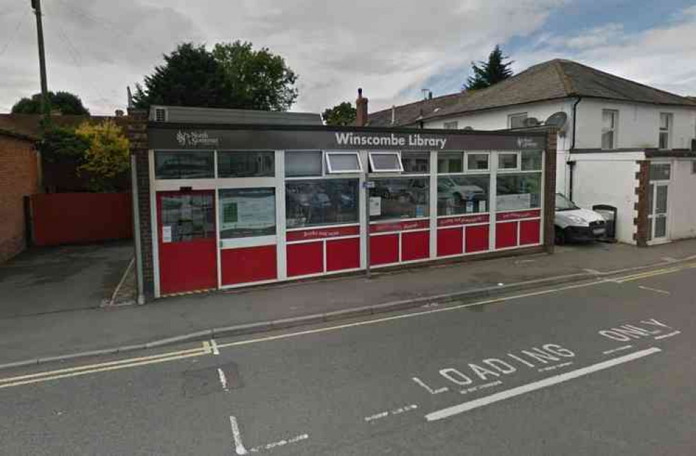 Winscombe Library - see today's events (Photo: Google Street View)