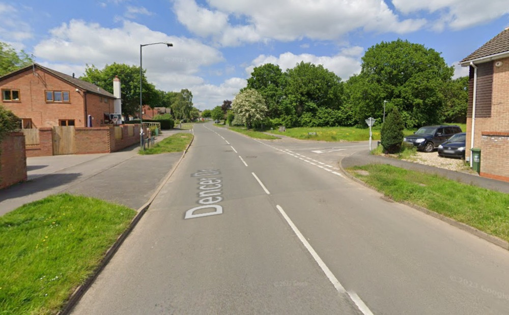 A new toucan crossing could be installed on Dencer Drive (image via google.maps)