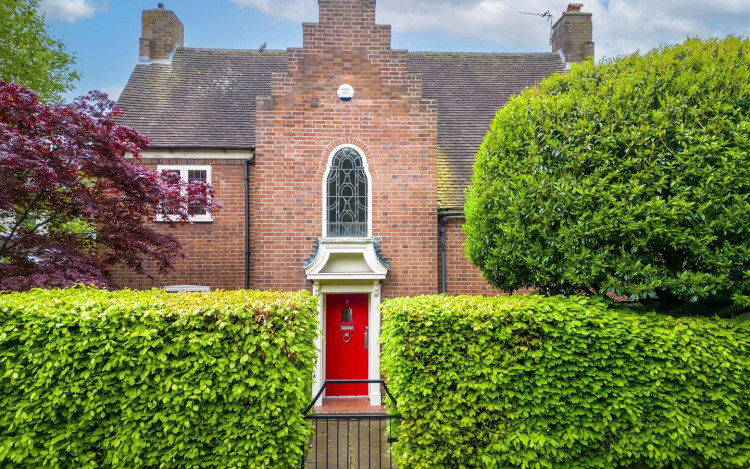 This three-bedroom detached property on Granville Avenue, Newcastle-under-Lyme, is on the market for £450,000 (Stephenson Browne).