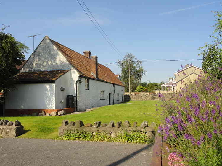 Hannah More Cottage garden, landscaped by members of My Cheddar