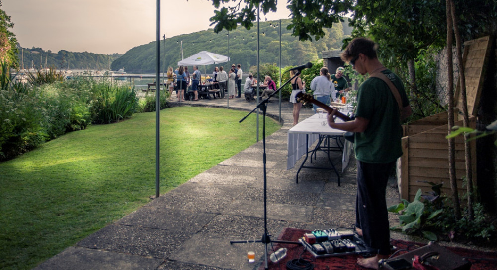 Guests gather at the Budock Vean foreshore to launch the first High Tide Helford gathering - (Image: Budock Vean) 