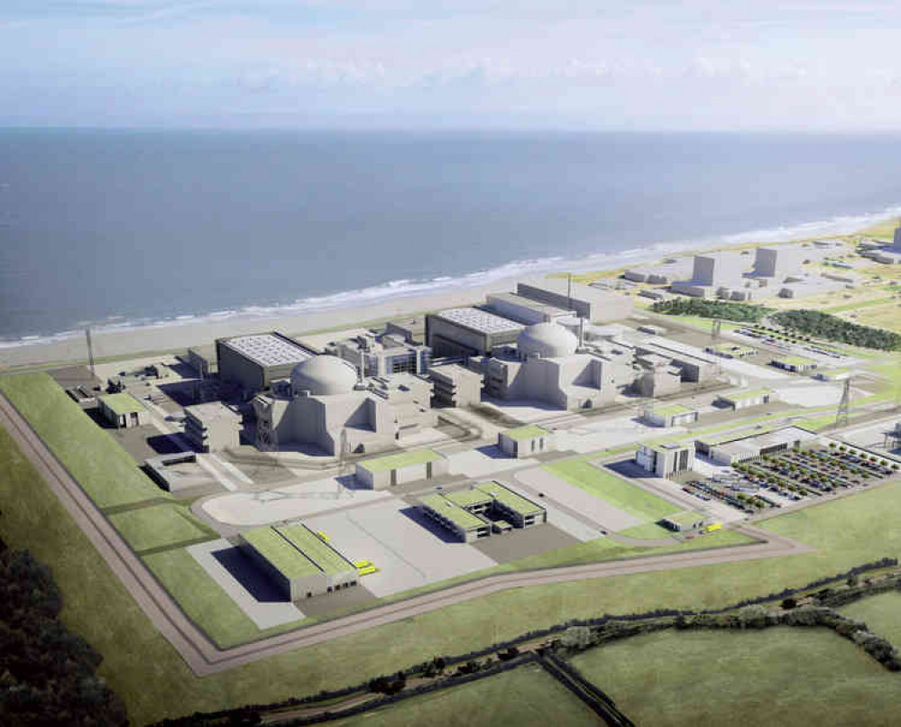 An artist's impression of how the completed Hinkley Point C might look (Photo: Hydrock)