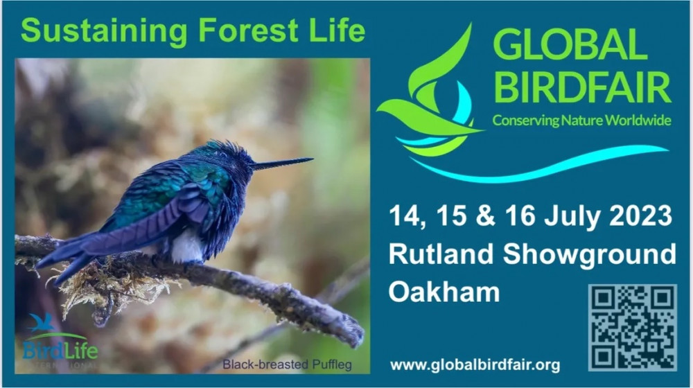 The Global Birdfair is taking place this weekend. Image credit: Global Birdfair.