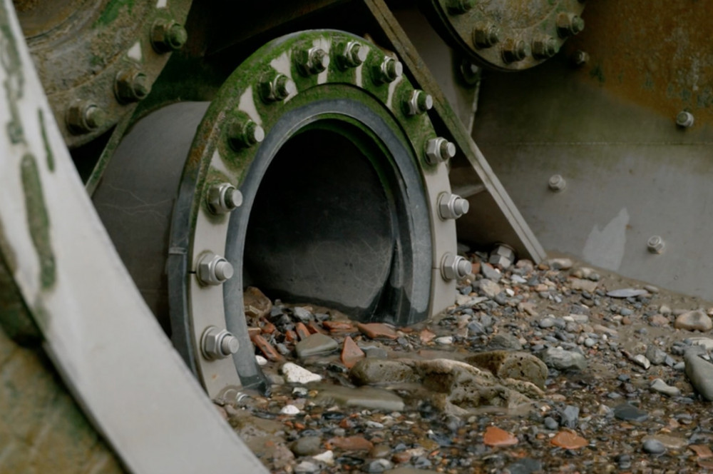 Storm overflow pipe for sewage. (Image: BBC Panorama/LDRS)