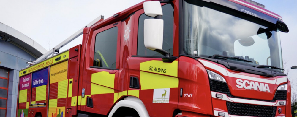 HERTFORDSHIRE Fire and Rescue Service has slashed £25,000 on its costs by switching to greener fuels. CREDIT: Herts CC